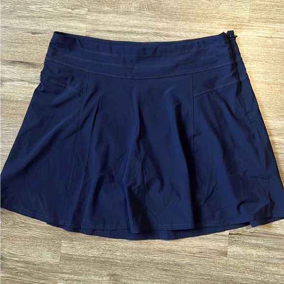 Athleta Dark Blue Mini Skirt - Picture 1 of 1